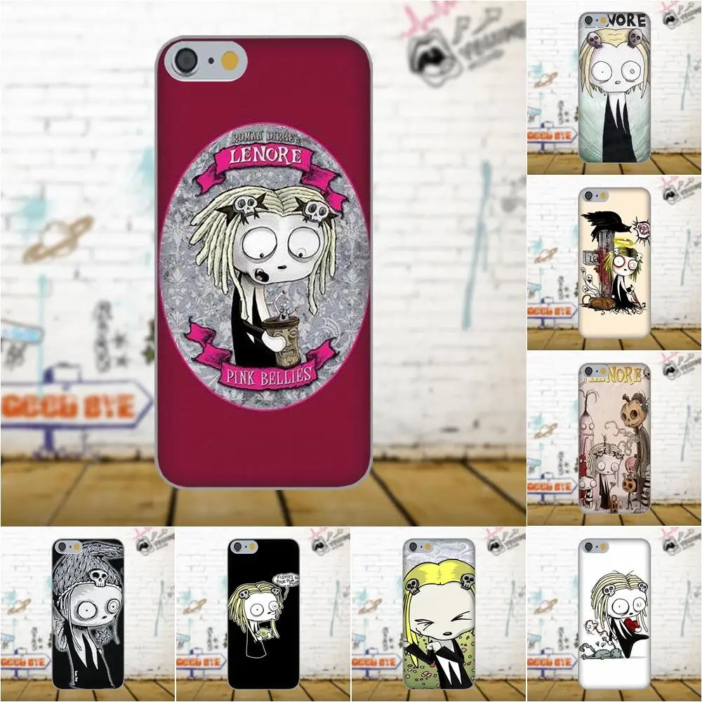 

Diwqxr Lenore For Apple iPhone 4 4S 5 5C SE 6 6S 7 8 Plus X For LG G4 G5 G6 K4 K7 K8 K10 Phone Soft Shell