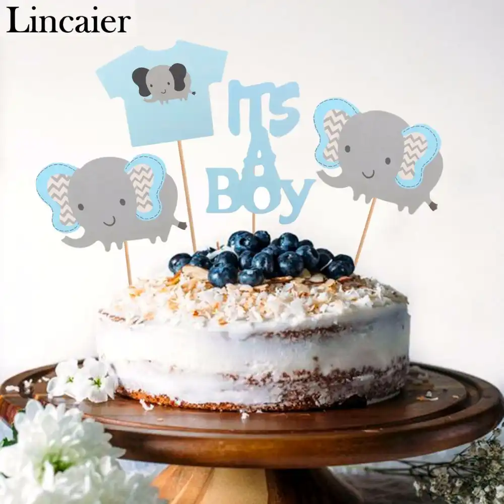 decoraciones para baby shower de elefante