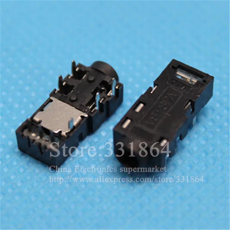 New 3 5mm Audio jack Headphone socket Connector For Packard Bell MV51 W7621 W7650 NEC SW51 SW61