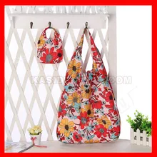 600 шт./лот) Водонепроницаемый нейлон многоразовые сумки Складная