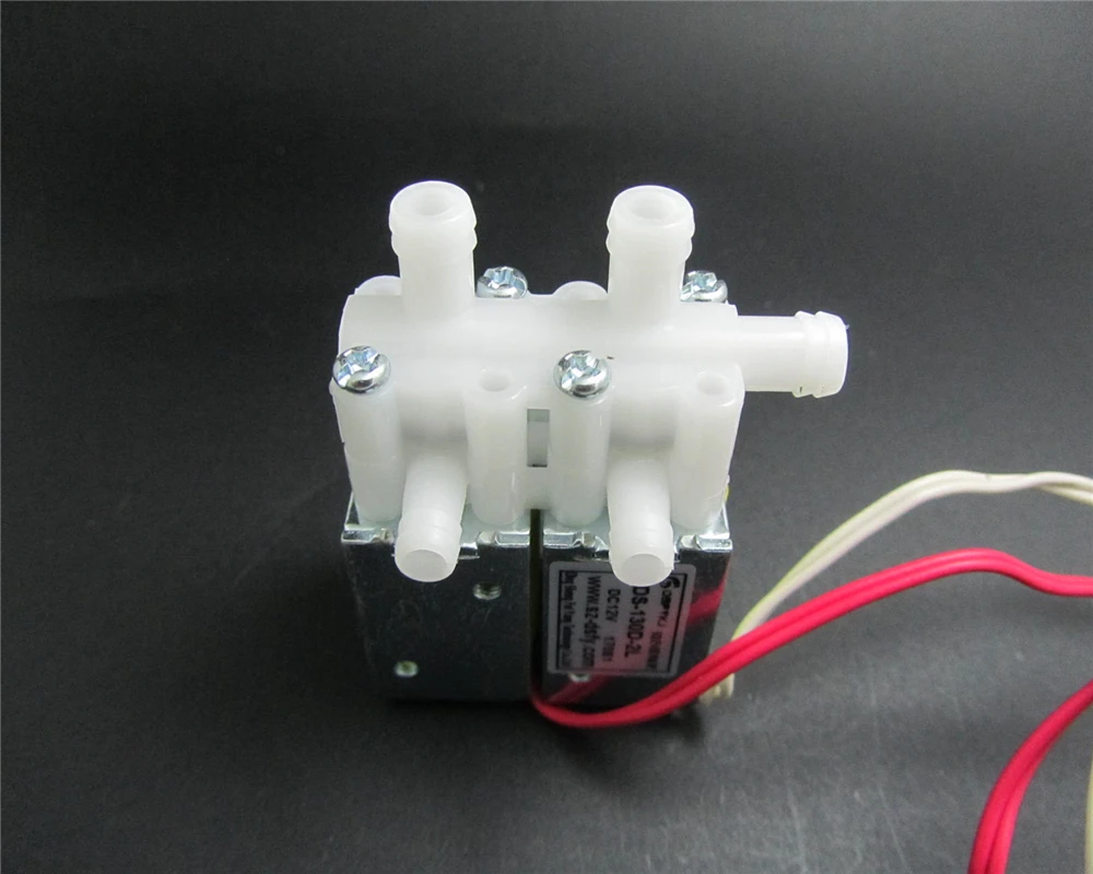 

1PCS DS-130D-2L DC12VSeries connection Electric Mini Micro Solenoid Valve Air Gas Release Exhaust Discouraged 2 Position 3 Way