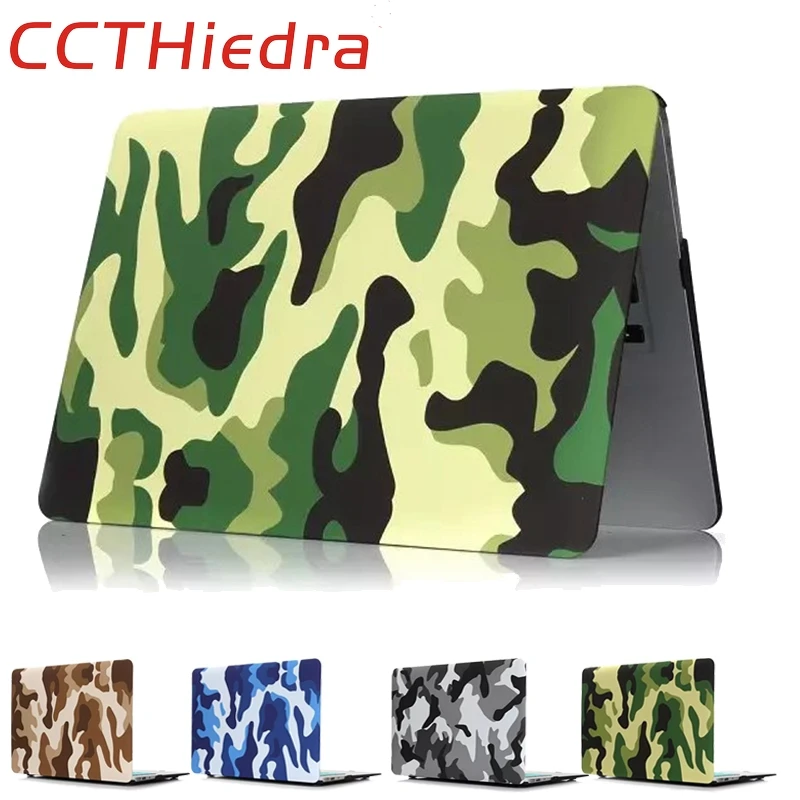 Army Camouflage Matte Rubberized Hard Case Cover for Mac book Pro 13.3