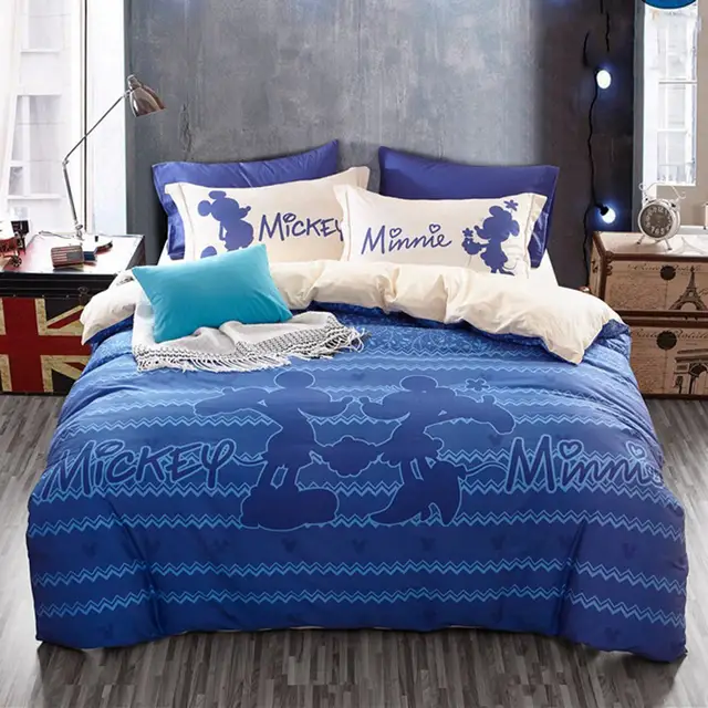 Online Shop Disney Brand 100 Cotton Mickey And Minnie Mouse