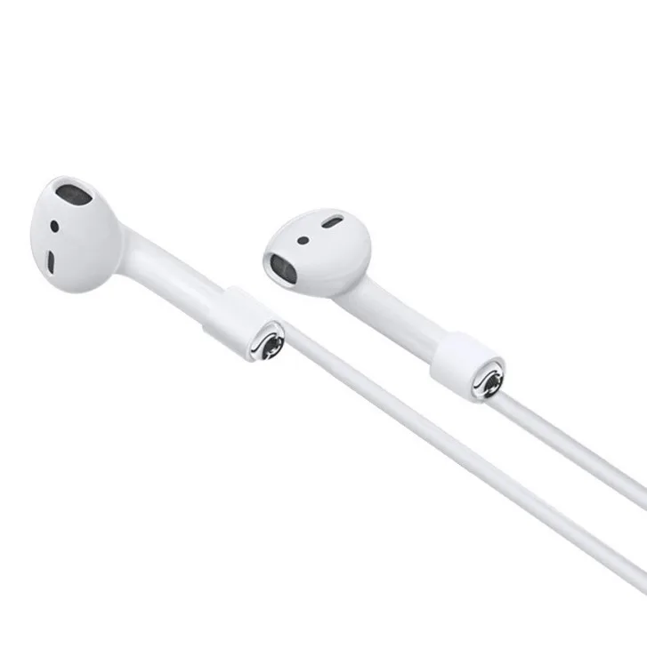 Силиконовый кабель для наушников Apple Airpods шнур iphone 7|headphone accessories|cable headphonesilicone earphones