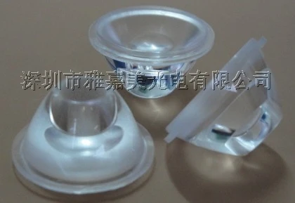 

High quality Led lens 20mm 25 deg Concave Shamian lens, without holder, high power lens