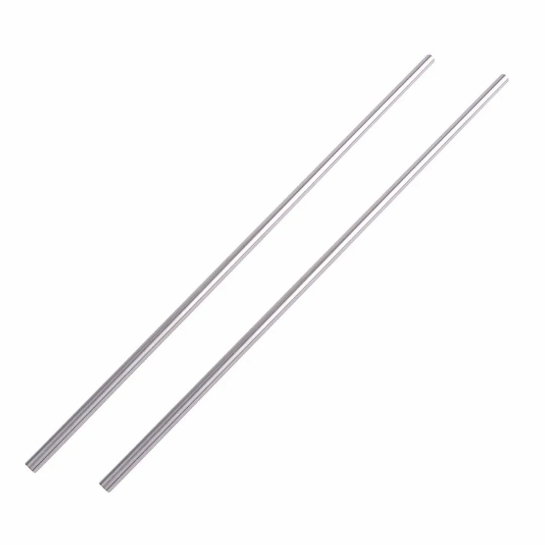 DWZ 2pcs New Stainless Steel Capillary Round Tube Pipe OD 10mm ID 8mm Length 500mm