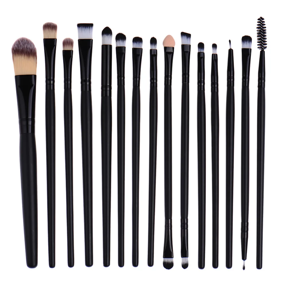 

15 pcs Makeup Brushes Set Concealer Eyeshadows Lip Nose Eyelash Eyebrow Brush Makeup Tool Brush Kits High Quality