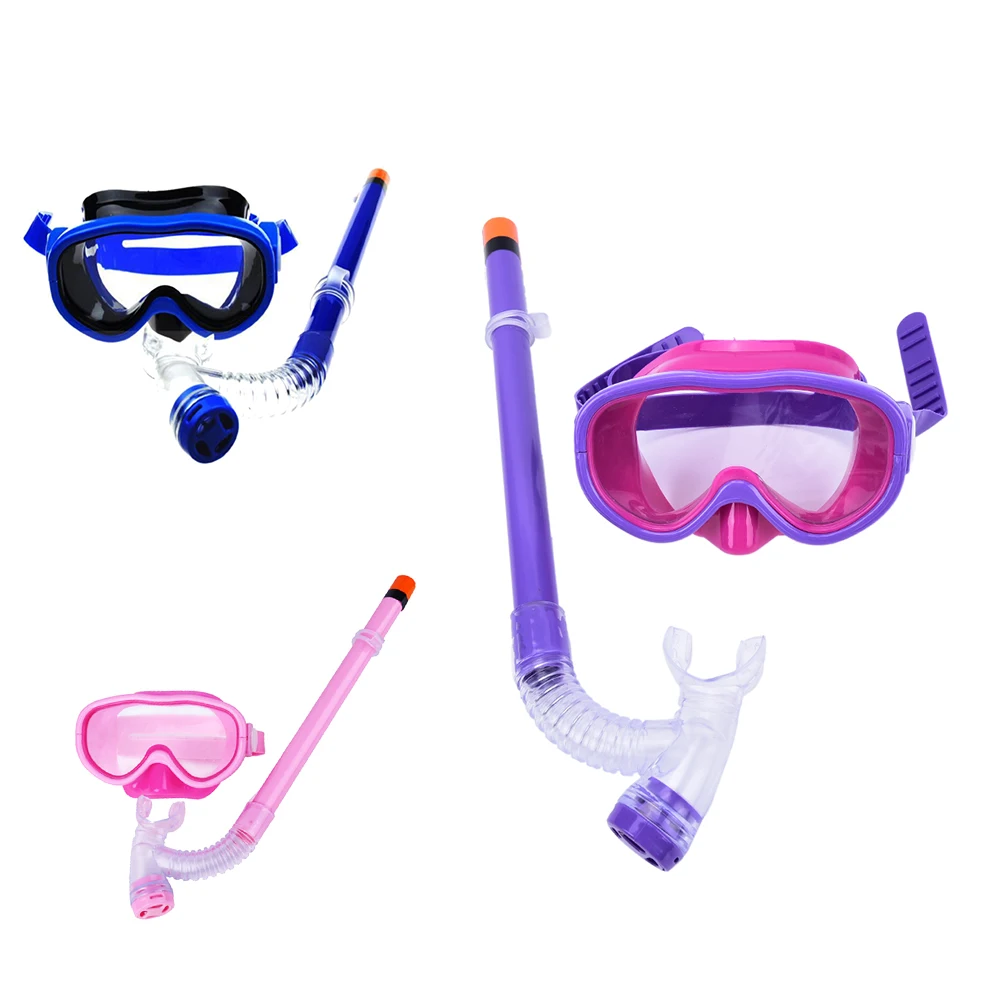 Kid Children Diving Mask Swimming Goggles Snorkeling Glass Equipment Tempered Glass Diving Goggles
