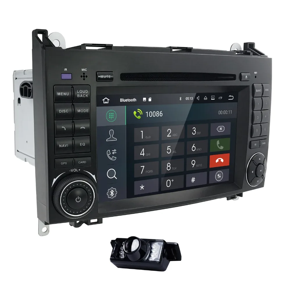 Excellent Android 8.0 PX5 Car DVD for Mercedes Benz Sprinter Vito W169 W245 W469 W639 B200 GPS Radio DAB Stereo 8OctaCore 4GBRAM with WIFI 4