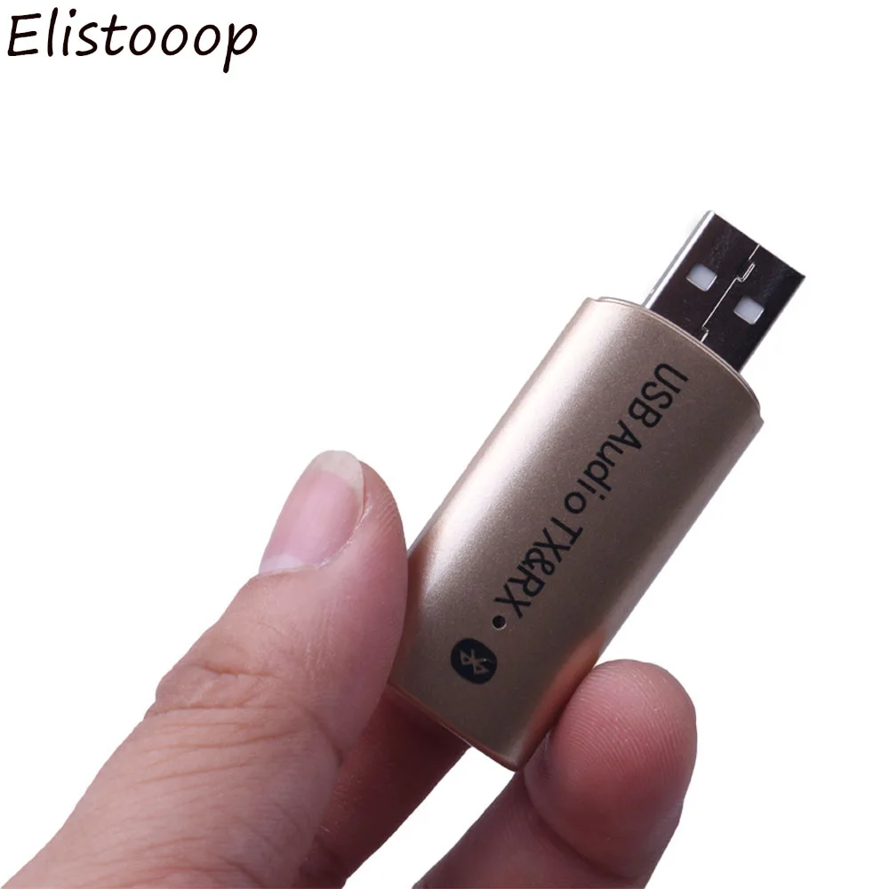 Elistooop беспроводной USB bluetooth передатчик приемник аудио 4 2 стерео 3 5 мм адаптер aux для