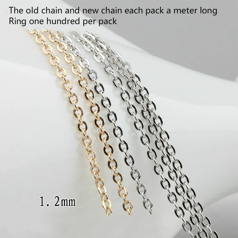 

Minimalist DIY handmade earring, earring ring, copper chain, slender chain, tassel ornament, bead material package accessories