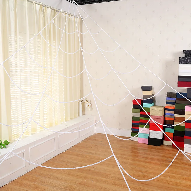 Cosplay&ware Halloween Giant Spider Web Super Stretch Cobweb With Webbing Decoration5x48m -Cosplayware Store HTB1eEPzai 1gK0jSZFqq6ApaXXav.jpg