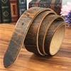 TOP Quality Leather Belts Without Buckles Men Belt Ceinture Homme Mens Leather Belts Without Buckles 105-125CM SP05 ► Photo 3/6