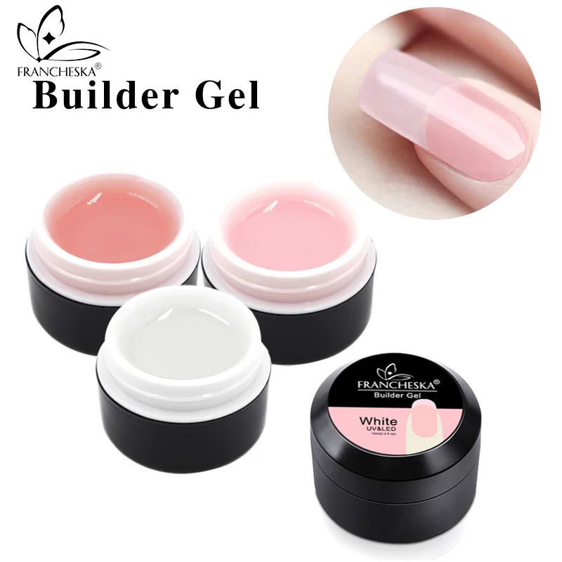 

15ml Acryl Gel Builder Jelly Builder Gel Crystal Camouflage Nail Extension DIY Nail Art Decoration Manicure Gel Varnish