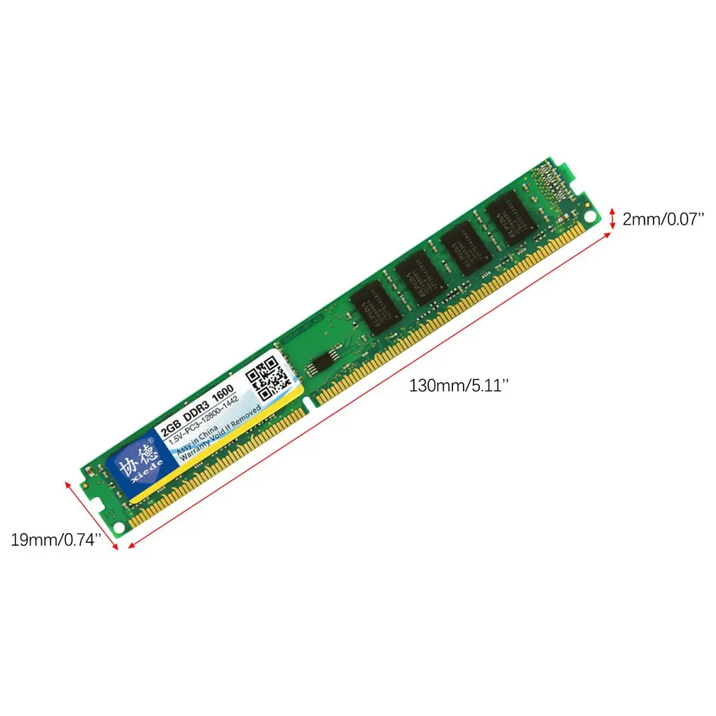 DDR3 1600 2G/4G/8G настольных ПК памяти Memoria модуль PC3-12800 совместим с процессором Intel и процессором AMD