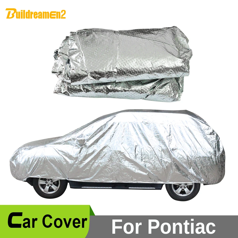 

Buildreamen2 Car Cover Anti UV Sun Shade Snow Rain Hail Scratch Resistant Waterproof Car Cover For Pontiac G3 Aztek Torrent Vibe