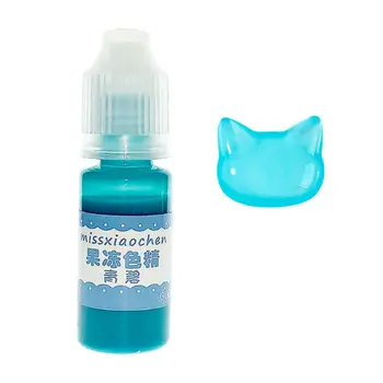 

24 Translucent Jelly Colors Epoxy Resin Liquid Pigment Dye Resin Jewelry Making