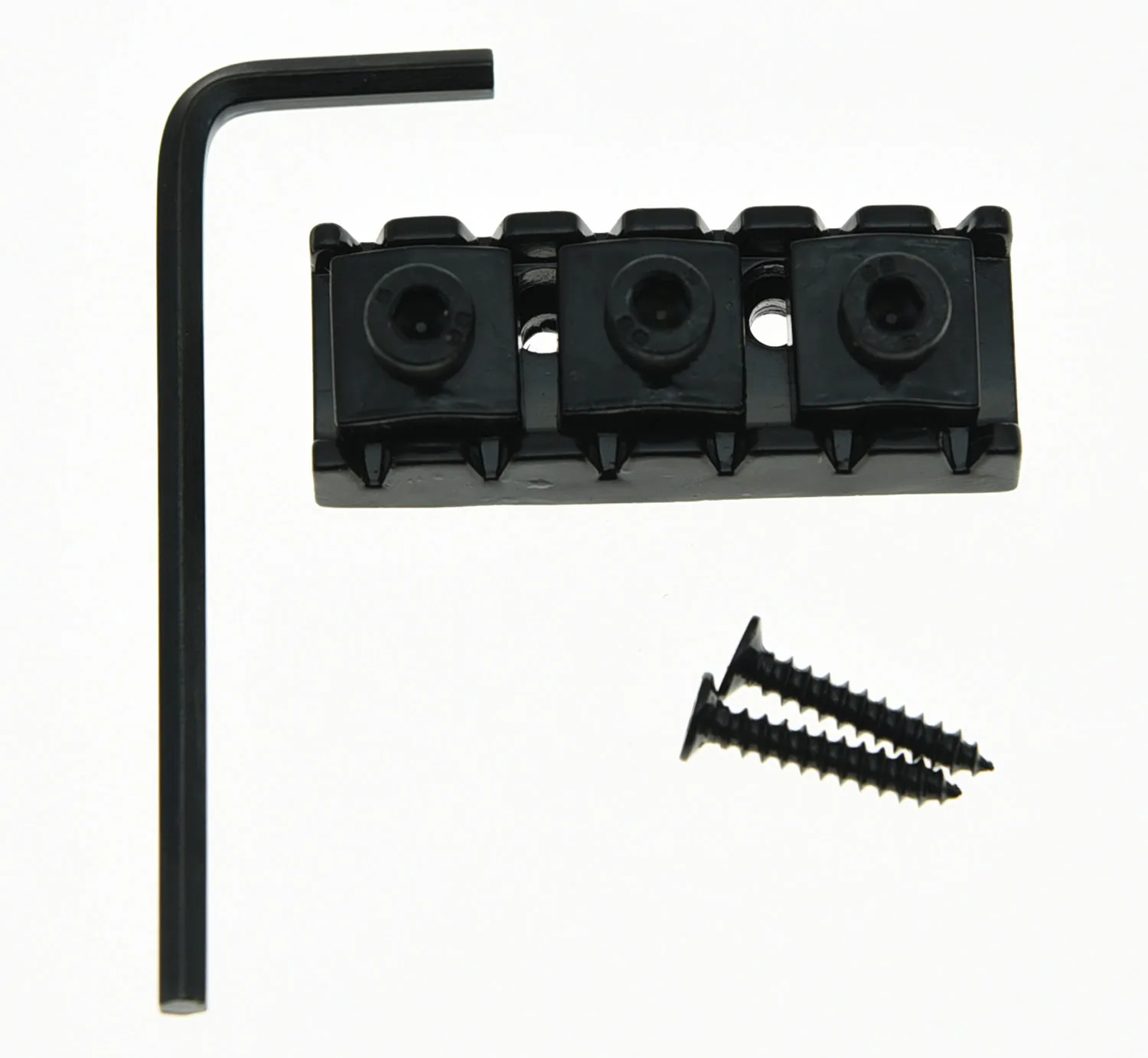 Замок KAISH R3 для гитары Стопорная гайка 43 мм шнурок подходит Tremolo Bridge Black|floyd rose tremolo