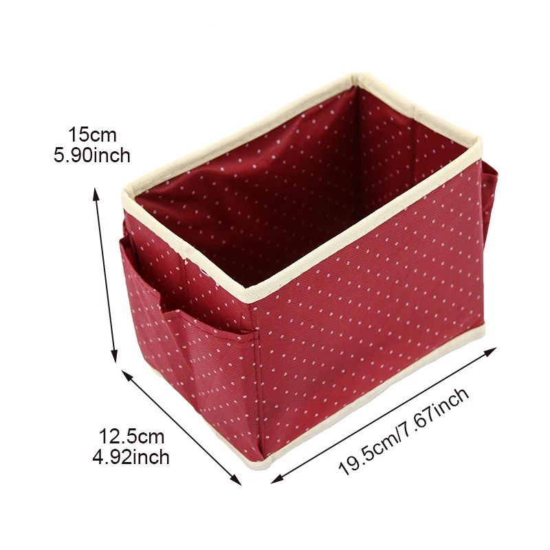 Cute-Dots-Desktop-Cosmetic-Organizer-Makeup-Storage-Boxes-Bins-Non-woven-Wash-Accessories-Boxes (1)