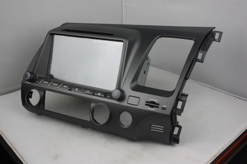 Cheap Fit for honda civic right driving 2006-2011 android 9.0 Car Multimedia Player with gps navigation built in wifi mirror link 3