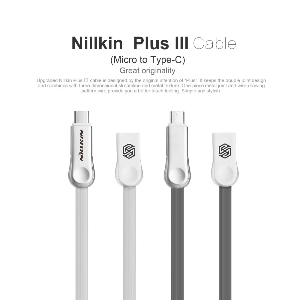 

2 in 1 micro to type c usb plug digital cable Metal Plug usb type-c cable for Xiaomi/Leshi/Nokia/ZUK z2 pro power usb type-c