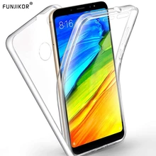 Двойной прозрачный чехол для Xiaomi mi A1 A2 Lite 8 9 SE A3 5X 6X Red mi 8A 7A 6A S2 5 Plus Note 7 6 iPad Pro 4X4 5A 360 градусов чехол для телефона