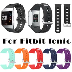 Fohuas для fitbit ионных групп классический Интимные аксессуары прочный Группа Спорт металлическая застежка замена Браслет для Смарт-фитнес