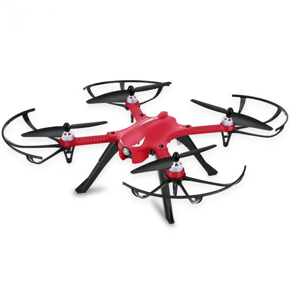 1pc 2 4GHz 4CH Drone Toy 3D Rolling Quadcopter RC Helicopter With Camera Bracket Red Brushless