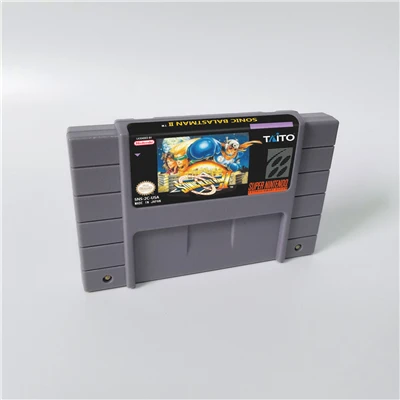 

Sonic Blast Man 1 or Sonic Blast Man II Blastman 2 - Action Game Card US Version English Language