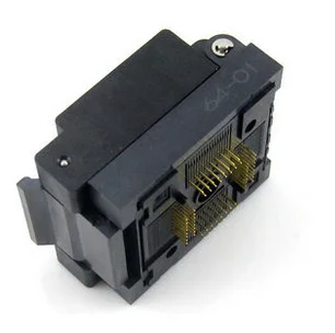 

QFN64 MLP64 MLF64 QFN-64B-0.5-01 Enplas QFN 9x9 mm 0.5Pitch IC Test Burn-In Socket