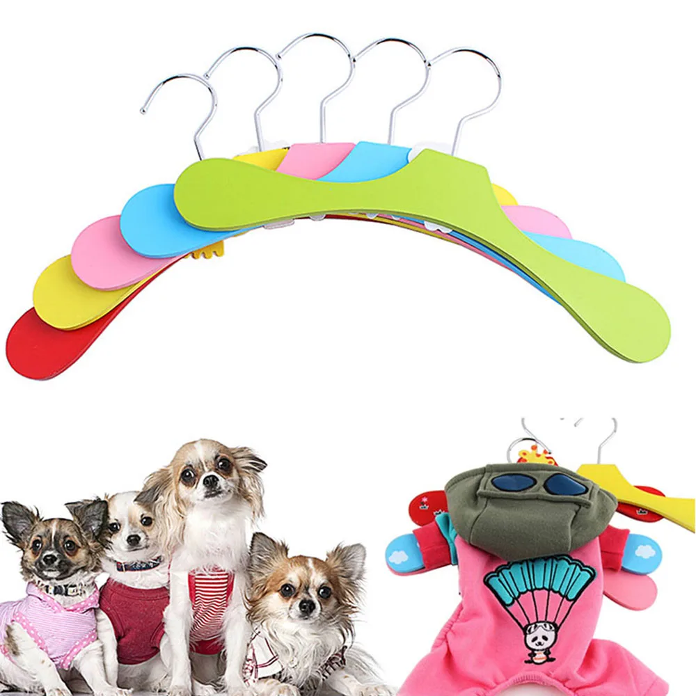 Terbaru 1 Pc Pet Anjing Desain Hewan Lucu Kayu Gantungan Pakaian