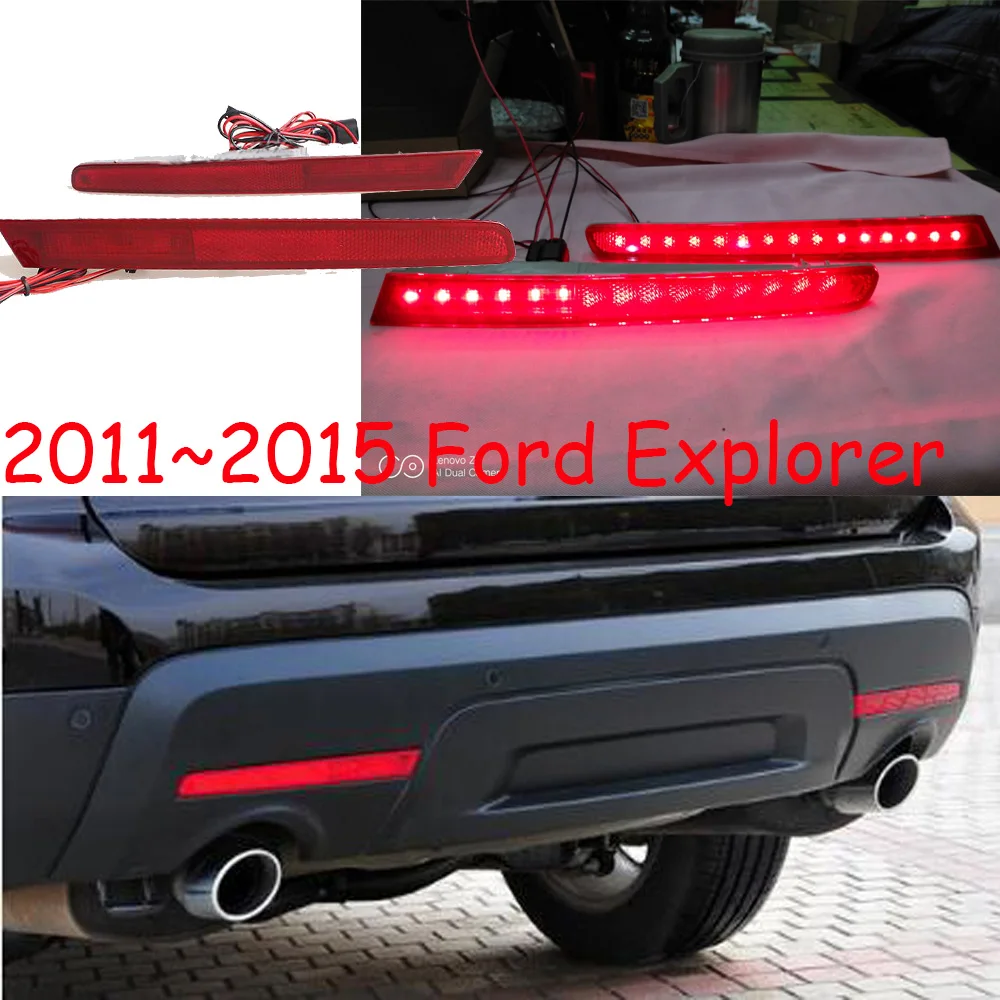  2pcs TailLight Explorer Rear light Bumper fog Lamp LED Reflector Stop Brake Light For 2011 2012 201 - 32973569058