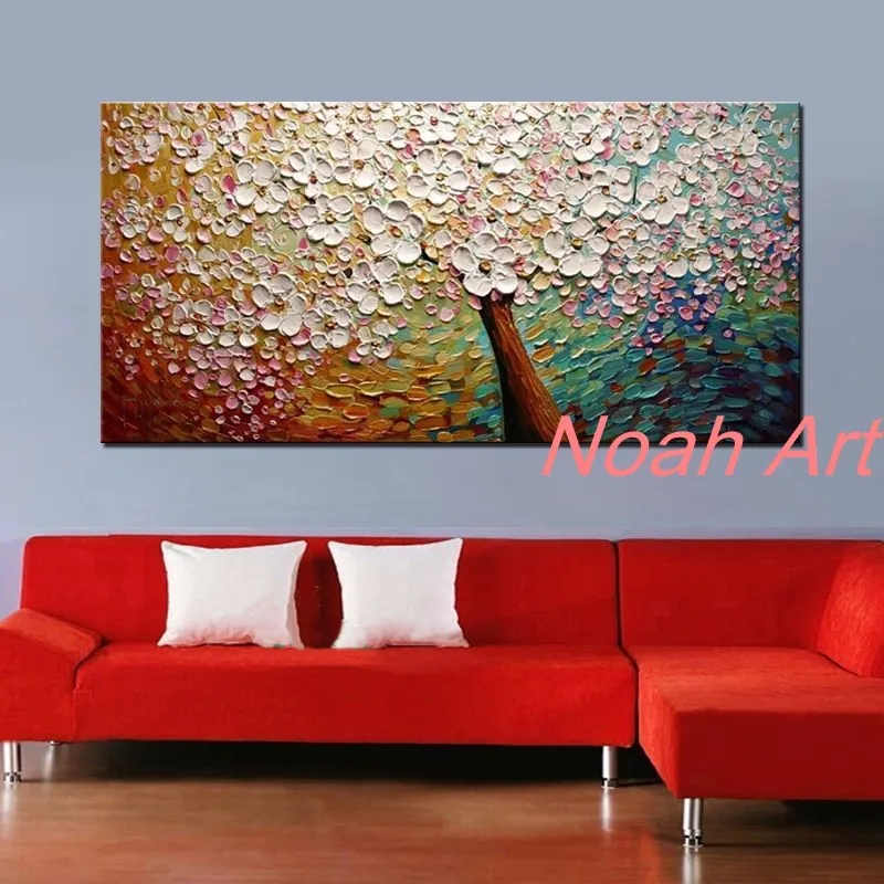 cherry tree oil painting (16)