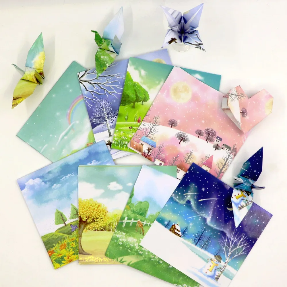2018 New Scrapbooking Paper Origami Kids Craft Paper Size