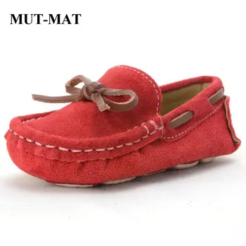 

Children shoes soft bottom flat Fashion casual leather shoes multi-color shoes Hand-stitched shoes 1-15 years old