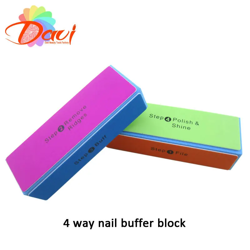 

4-ways nail buffer polishing sponge 30pcs/lot nail file buffer block for Nail Art with buffer polish smooth shine FREE SHIPPING