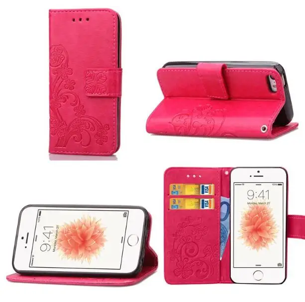 Wallet Stand Flip PU Leather Cover Case for iPhone Xr Xs Max 6.1 6.5 inch SE 4 5 Phone Cases Book Style On X 4S 5S 6 6s 7 8 plus