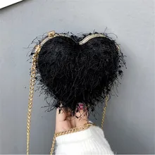 Meloke новые женские вечерние сумки с кисточками мини формы в виде сердца свадебные сумки с цепочкой роскошные сумки через плечо Прямая поставка MN1175