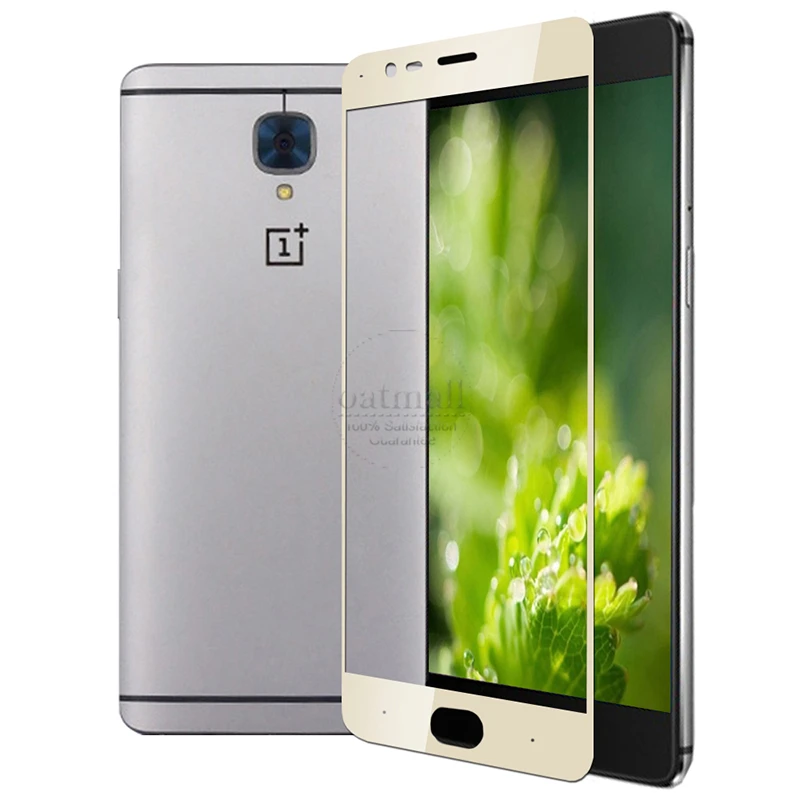 0 26 мм полный экран Защита Закаленное стекло пленка Oneplus три 3 т 3t протектор на один