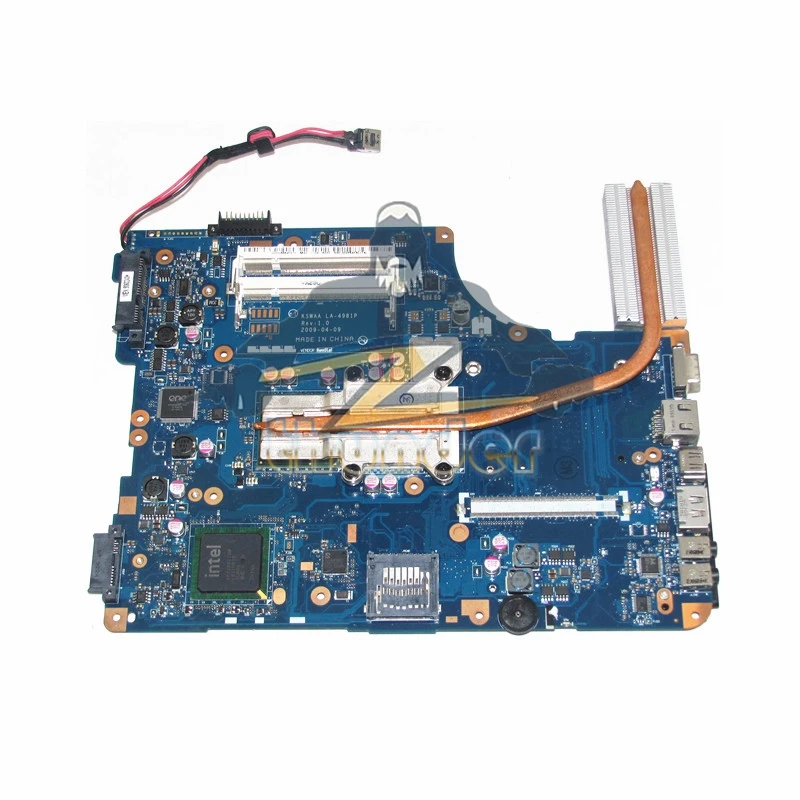 LA-4571P материнская плата для Toshiba Satelite A350LA-4571P KTKAA, Core 2 Duo, 