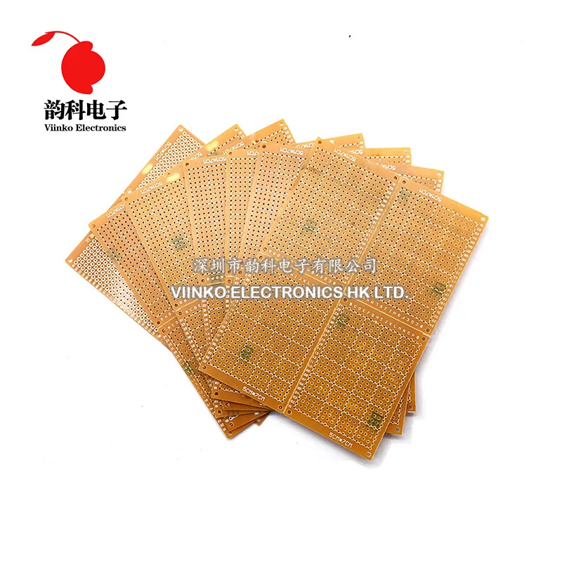 5Pcs 5x7cm 5*7 새로운 프로토 타입 종이 구리 PCB 범용 실험 매트릭스 회로 기판