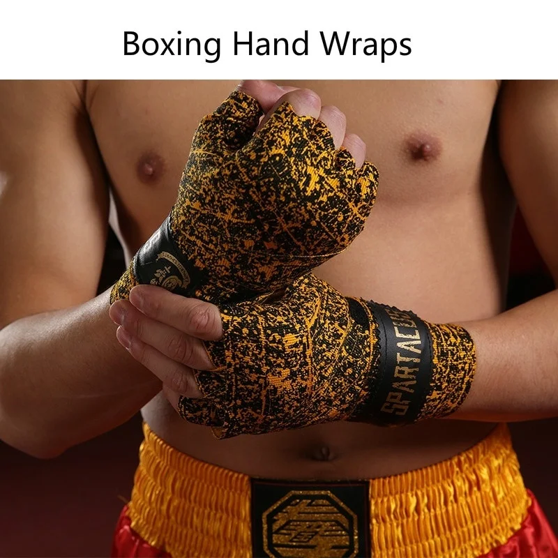 

2pcs/pack 3/5M Boxing Hand Wraps MMA Kick Boxing Handwraps for Training 5cm Width Bandages
