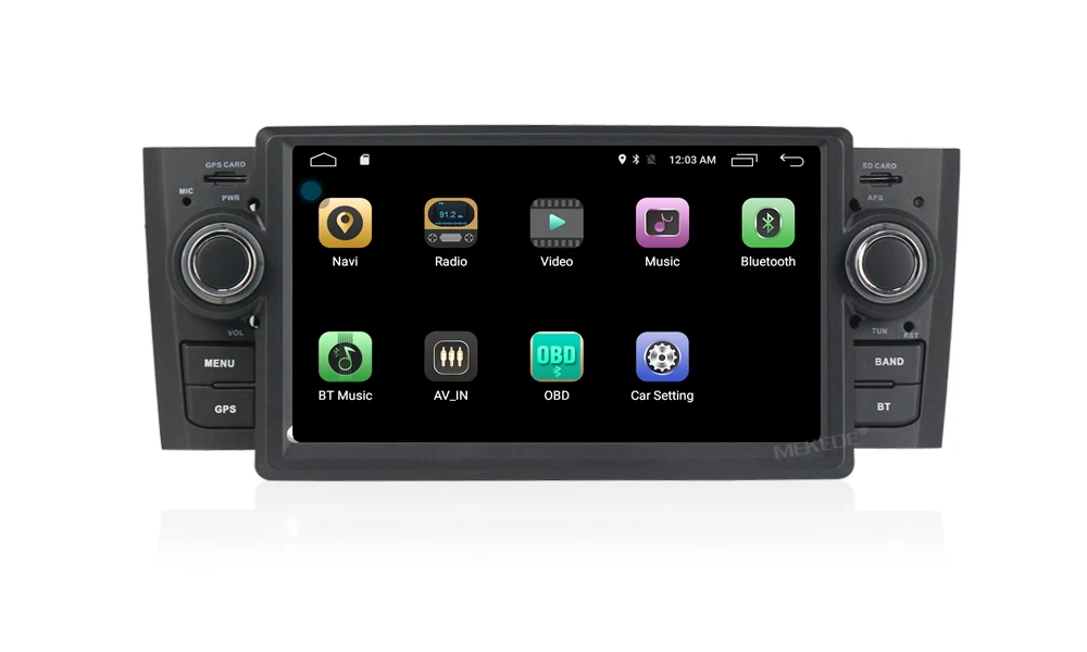 Flash Deal New Arrival! 7" HD1024*600 Car multimedia Player Navigation GPS DVD for Fiat Grande Punto/Linea 2007-2012 android 7.1 system 13