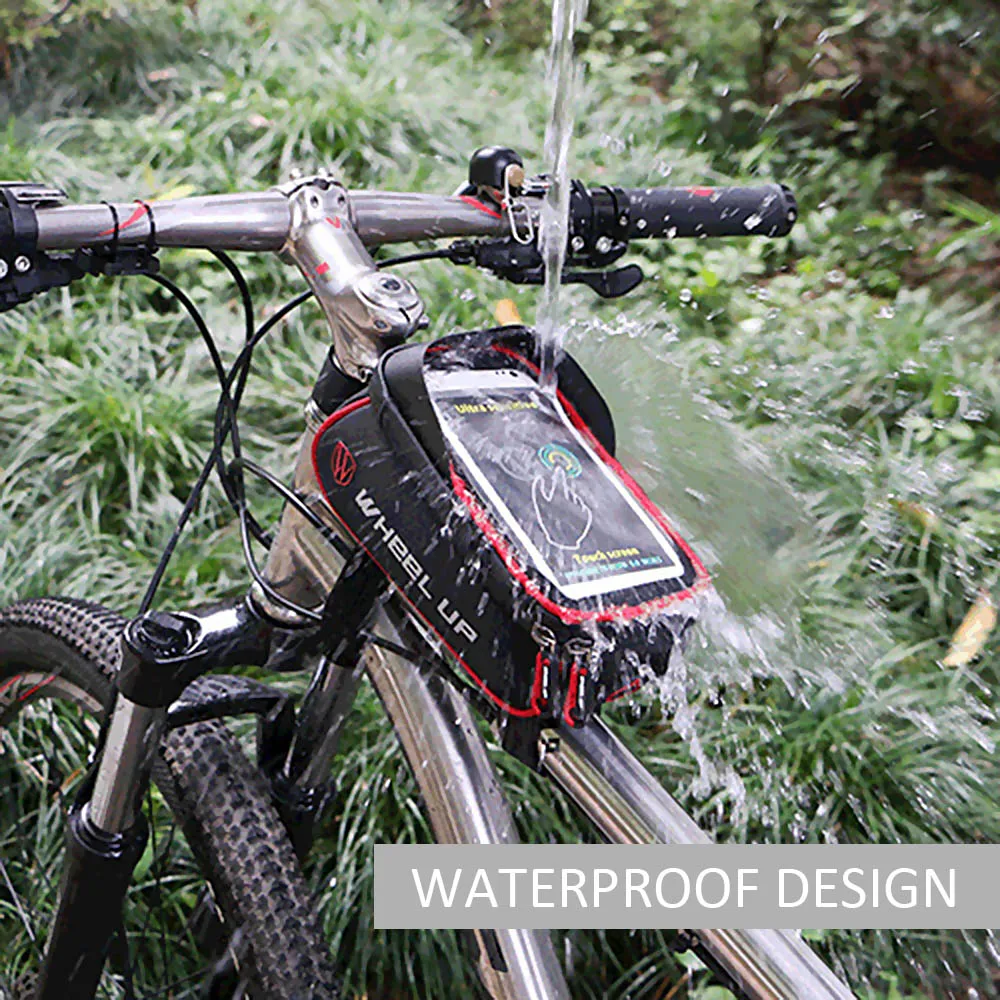 SRD Водонепроницаемый чехол сумка MTB велосипед рамка сенсорный экран для iPhone 7/8