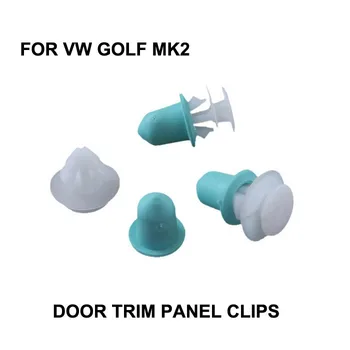 

NEW! x10 VW GOLF MK2 DOOR MOULDING TRIM STRIP CLIPS RUBSTRIP 191853585A