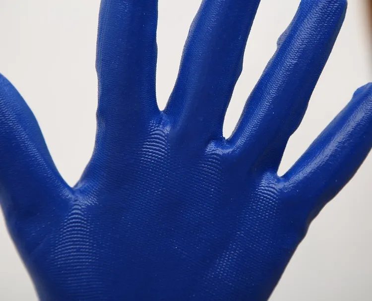 1 пара садовых перчаток защитные перчатки нейлон с нитриловым покрытием рабочие перчатки