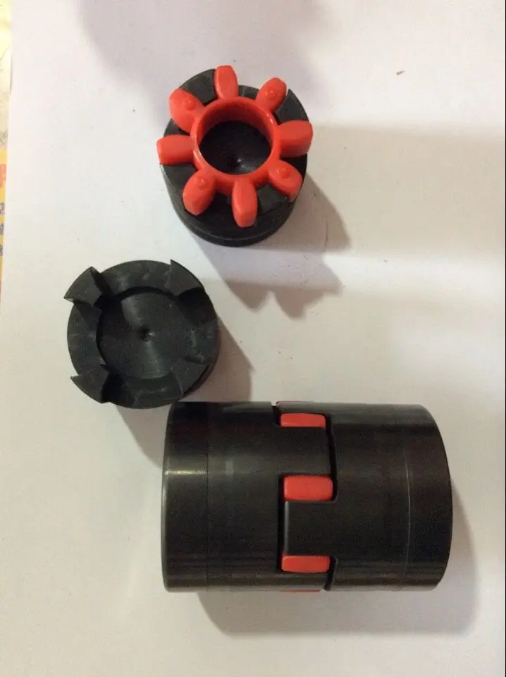 

New 45 steel material Star Elasticity couplings XL1 Couplings Plum High Torque Coupler size is D=40 L=66 D1&D2 at 10-19MM