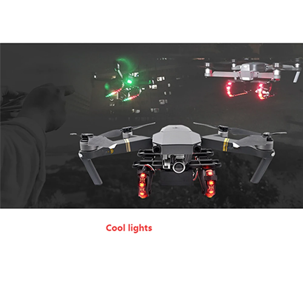 Шасси для светодио дный DJI Mavic Pro красочные светодиодные расширенные шасси для DJI mavic Pro Platinum Drone аксессуары Запчасти