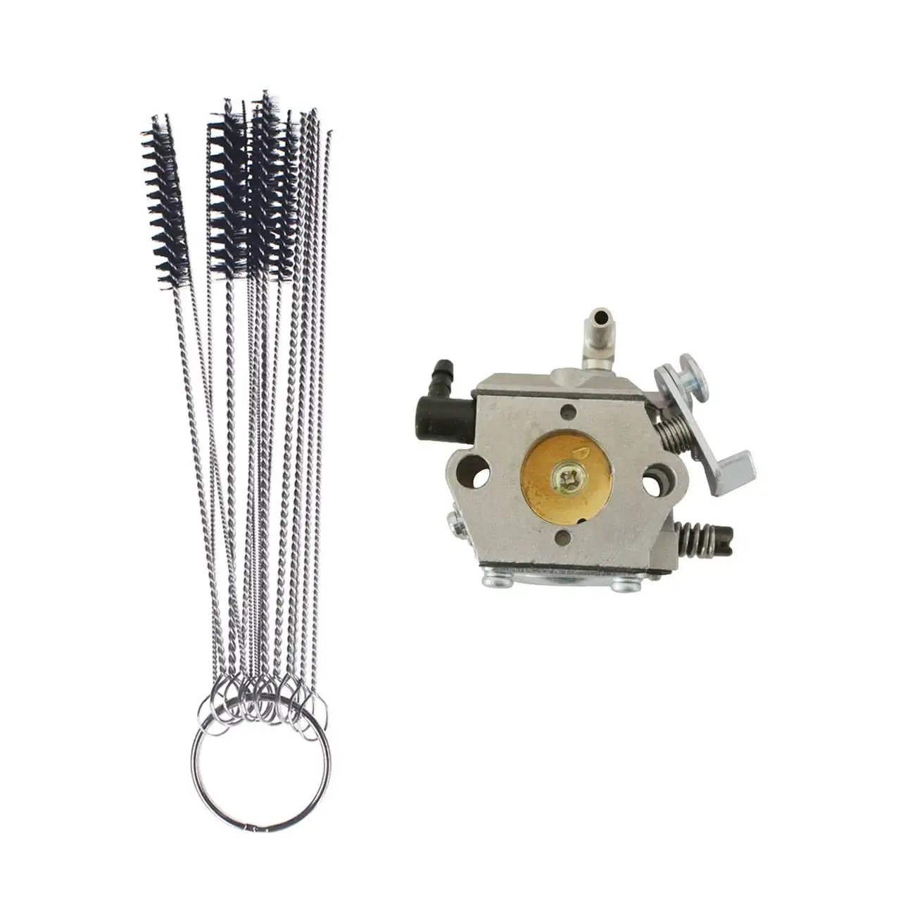 Carburetor & Cleaning Brush For Tillotson 028 028AV SUPER Chainsaw HU