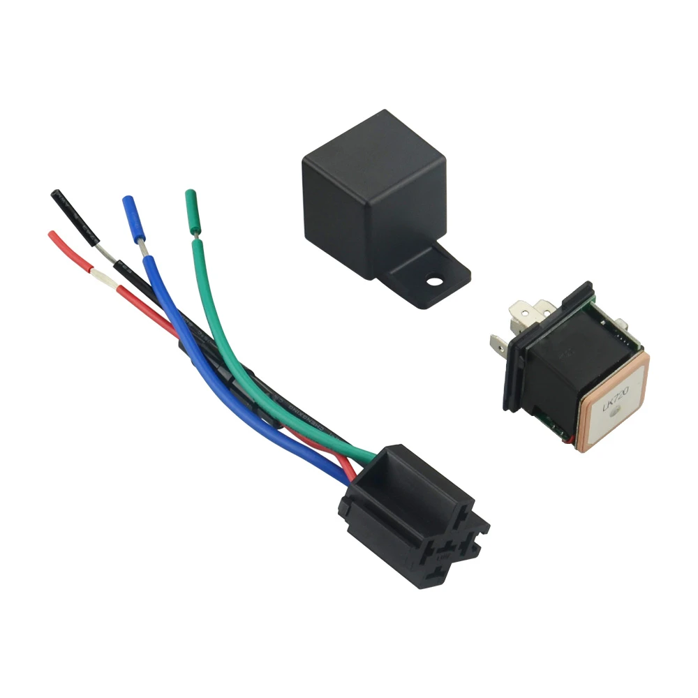 Relay Gps Tracker Lk720 Hidden Design Car Gps Locator Cut Off Fuel Gsm Gps  Car Tracker Google Map Realtime Track Shock Alarm - Gps Trackers -  AliExpress
